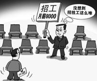 心仪难招技工人才
