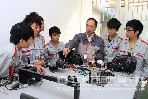广州万通培养汽修人才的好学校,学汽修技术,到广州万通