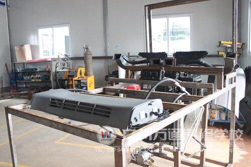 汽车空调台架基本完工