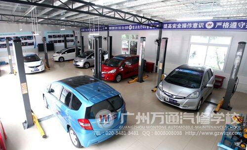 高上大的整车实训室