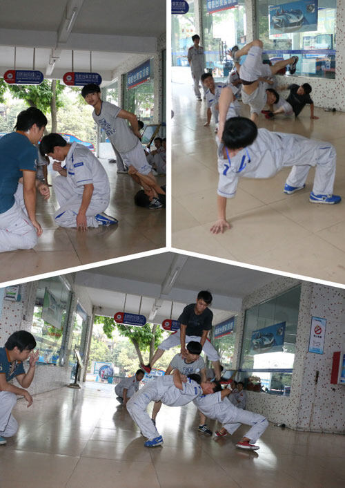 动感的舞蹈表演