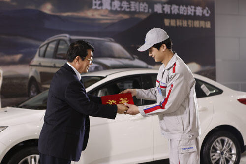 学汽修技术，好就业，好未来