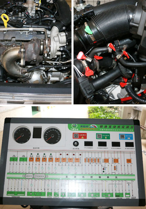 朗逸发动机实训