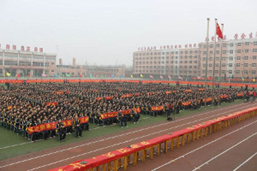衡水中学每年高考都有誓师大会
