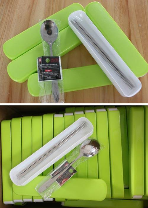 广州万通为学生父亲特别准备的便携式筷子盒，关爱健康从使用私筷开始