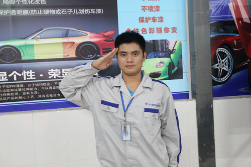 退伍军人张宗有选择学汽修技术,走出精彩人生路