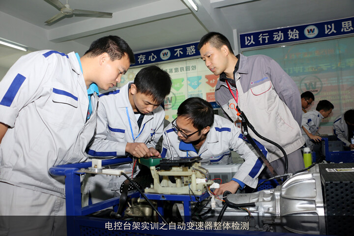 电控台架实训