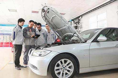 轿车数据检测实训