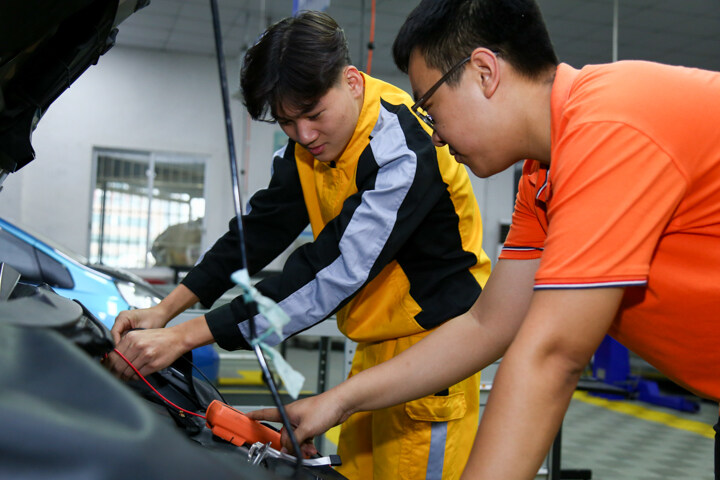 本田-蓄电池检测实训