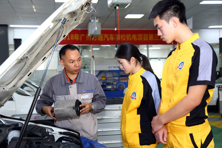 大众-发动机保养实训