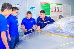 整车漆面划痕修复