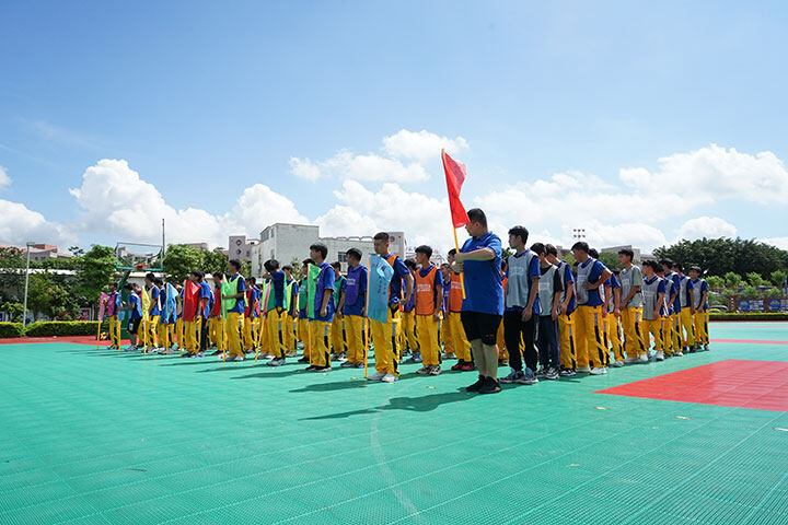 广州万通新生素质拓展活动