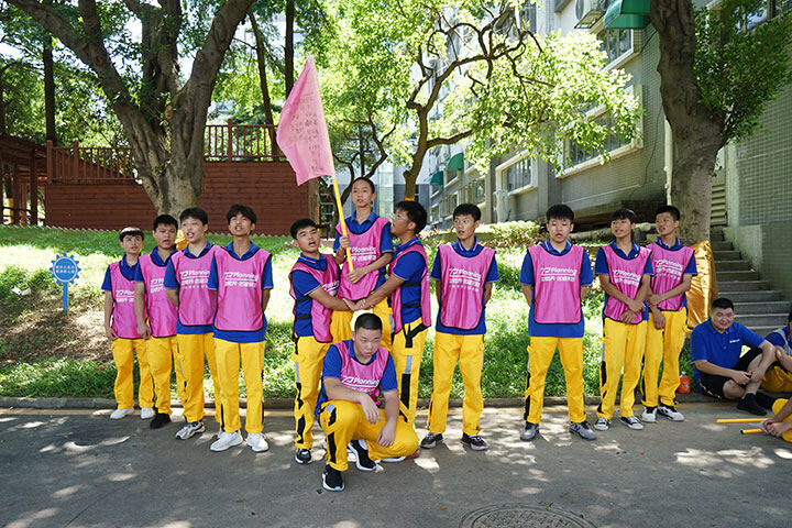 广州万通新生素质拓展活动