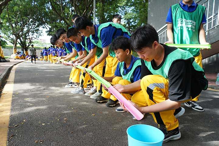 广州万通新生素质拓展活动