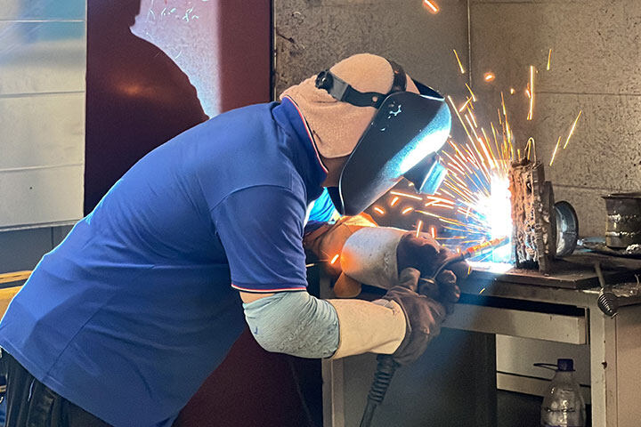 听说焊工这项技术很吃香