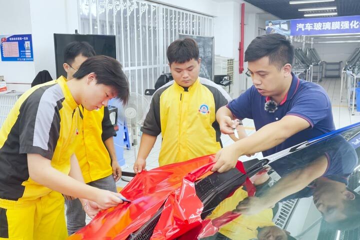 东环改色膜装贴