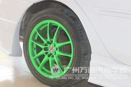 轮廓喷膜